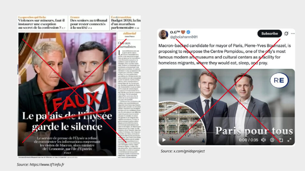 FIMI desinformatie Frankrijk